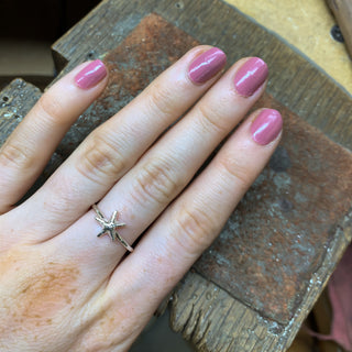 Starfish Silver Ring FR 6
