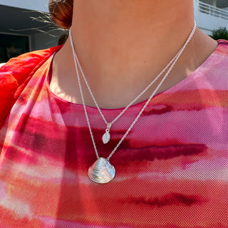 Venus Shell Large Silver Pendant FP 39
