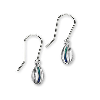 Groatie Buckie Small Enamelled Silver Earrings FEE 11