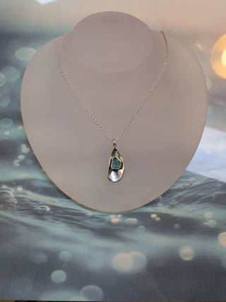 Unique Handmade Sea Glass Pendant