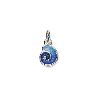 Spiral Shell Silver Charm EC27