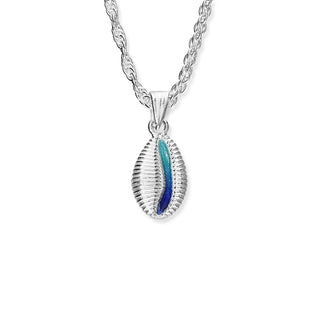 Groatie Buckie Large Enamelled Silver Pendant FEP 12