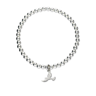 Dove Silver Stretch Bracelet FSSBL 16