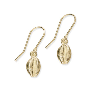 Groatie Buckie Small 9ct Gold Drop Earrings - GFE 7