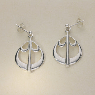 Sterling Silver Drop Earrings JDE50