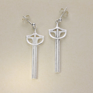 Sterling Silver Drop Earrings JDE51