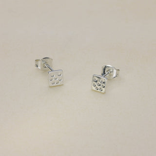 Sterling Silver Stud Earrings JDE9