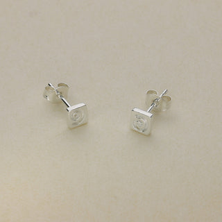 Sterling Silver Stud Earrings JDE10