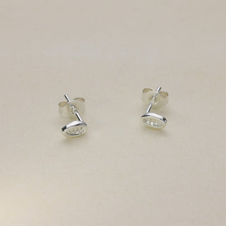 Sterling Silver Stud Earrings JDE16
