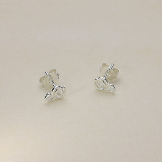 Sterling Silver Stud Earrings JDE17