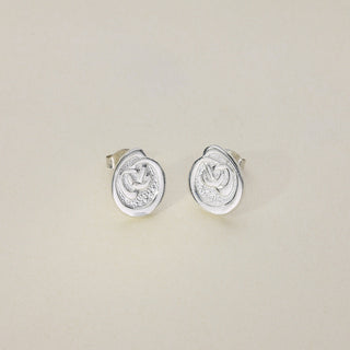 Sterling Silver Stud Earrings JDE4