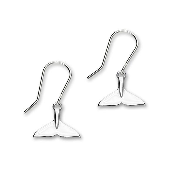 Orca Fluke Silver Earrings FE 40