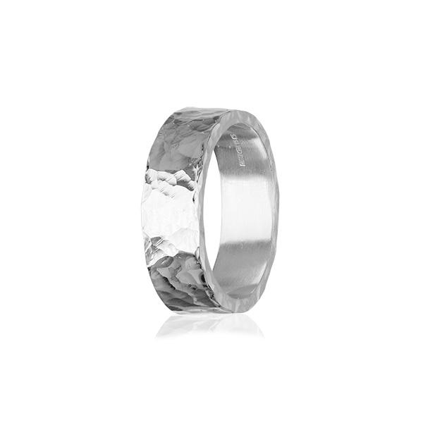 Fire & Ice Silver Ring FR 18 – Fluke Jewellery